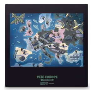 Hearts of Iron Puzzle 1936 Europe