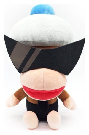 Ape Escape Plüss Figura Pipo Monkey Black Shorts 22 cm Ape Escape Plüss Figura Pipo Monkey Black Shorts 22 cm