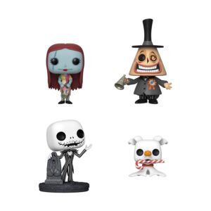 Funko POP! The Night Before Christmas – Sally, Mayor, Jack Skellington, Zero