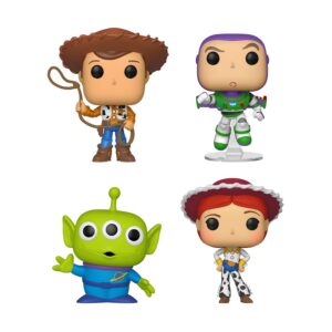 Funko POP! Toy Story - Woody, Buzz Lightyear, Alien, Jessie