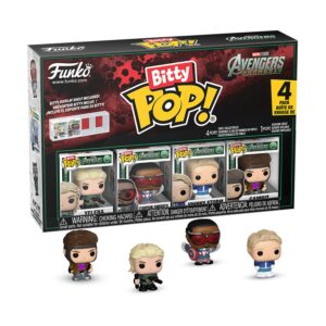 Funko Bitty POP! Avengers Doomsday – Yelena, Captain America, Johnny Storm, Gambit