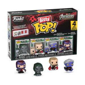 Funko Bitty POP! Avengers Doomsday – Doctor Doom, Thor, Nightcrawler, Magneto