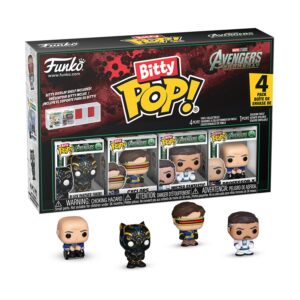 Funko Bitty POP! Avengers Doomsday – Black Panther (Shuri), Cyclops, Mister Fantastic, Professor X