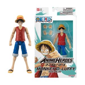 Bandai Anime Heroes: One Piece - Monkey D. Luffy East Blue Figura (17cm) (37056)