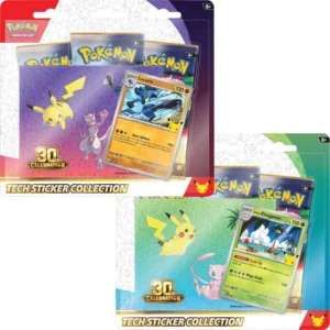 Pokémon 30th Celebration Tech Sticker Collection
