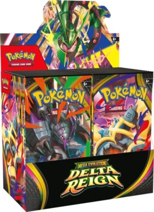 Pokémon Mega Evolution Delta Reign Booster Box (36 Booster Pack) Pokémon Mega Evolution Delta Reign Booster Box (36 Booster Pack)