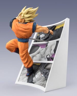 Dragon Ball Z Figuarts Zero Akció Figura Son Goku Trail of Battles 22 cm