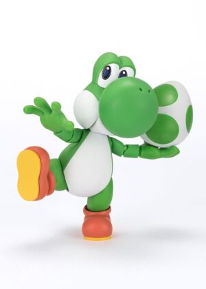 Super Mario S.H. Figuarts Akció Figura Yoshi 11 cm