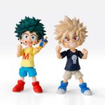 My Hero Academia S.H.Figuarts Akció Figura Izuku Midoriya & Katsuki Bakugo -Childhood Set- 9 cm