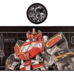 Power Rangers Desk Pad & Coaster Set