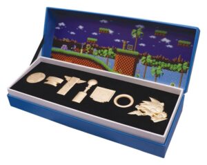 Sonic the Hedgehog Replika Commemorative Icons Set Limited Edition 10 x 28 x 4 cm