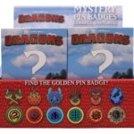 How to Train Your Dragon Mystery Kitűzős Blind Box Display (12)