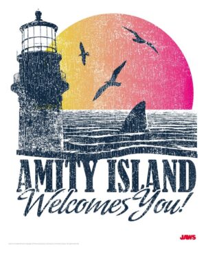 Jaws Art Print Ver. A Limited Edition 28 x 41 cm Jaws Art Print Ver. A Limited Edition 28 x 41 cm