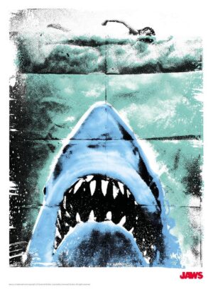 Jaws Art Print Ver. C Limited Edition 28 x 41 cm Jaws Art Print Ver. C Limited Edition 28 x 41 cm