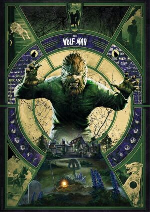 Universal Monsters Art Print The Wolfman Limited Edition 30 x 47 cm Universal Monsters Art Print The Wolfman Limited Edition 30 x 47 cm