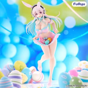 Super Sonico BiCute Bunnies PVC Figura Pastel Easter Ver. 29 cm