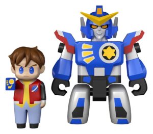 The Brave Fighter of Legend Da-Garn Brickroid Akció Figuras 2-Pack Da-Garn & Seiji Takasugi Set