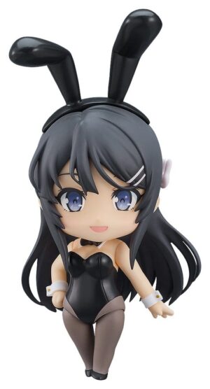 Rascal Does Not Dream of Bunny Girl Senpai Nendoroid Akció Figura Mai Sakurajima: Bunny Girl Ver. 10 cm