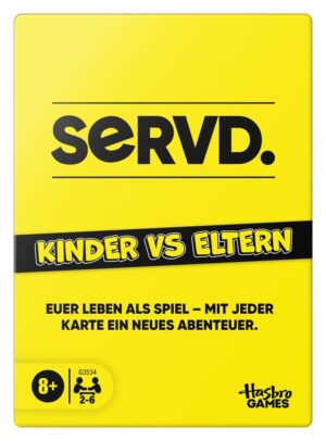 SERVD Card Game Kids vs Parents *German Version* SERVD Card Game Kids vs Parents *German Version*