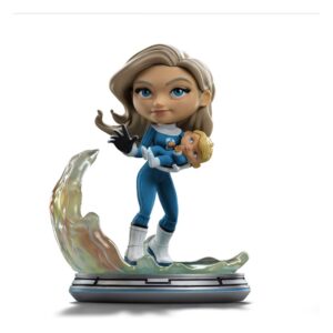 Fantastic Four Mini Co. PVC Figura Invisible Woman and Franklin 15 cm