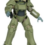 Fallout 76 Gaming Edition Akció Figura T-45 Military Armor (Red Platinum Edition) 20 cm