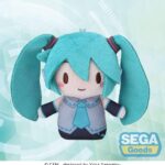 Hatsune Miku Fuwa Petit Plüss Figura Finger Mascot 10 cm